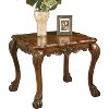 Royal Hampton End Table with One Drawer and One Shelf, Black - 2 of 4