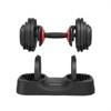 Adjustable Dumbbell, 25LBS Free Weights with Anti-Slip Handle and Storage Tray, Home Gym Strength Training Equipment - 4 of 4