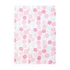 Hudson Baby Infant Girls Cotton Flannel Burp Cloths 7-Pack, Pink Daisies, One Size - 3 of 4