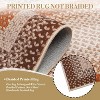 Vintage Braided Doormat, Washable Low-Pile Non-Slip Non-Shedding Small Rug for Entrance, Bedroom, Living Room, Kitchen, Farmhouse Decor - 3 of 4
