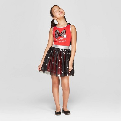 minnie mouse sequin dress