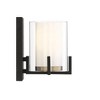 Savoy House Eaton 1 - Light Wall Light in  Matte Black/Warm Brass - 2 of 4