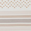 3pc King Mia Tufted Texture Neutral Duvet Cover Set Tan - Brooklyn Loom: 300 Thread Count, Polyester, Button Closure - 2 of 4