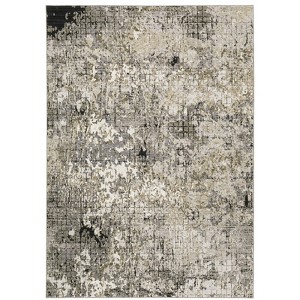 Oriental Weavers Nebulous 091D9 Grey/ Ivory Indoor Area Rug - 5'3" x 7'6" - 1 of 4