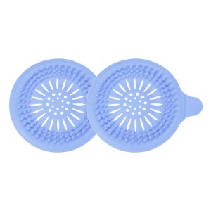 Unique Bargains Round Anti-Slip Bathroom with Suction Cups Drain Protector - 1 of 4