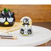 Silver Buffalo Sanrio Badtz-Maru Mini Light-Up Snow Globe | 2.5 Inches Tall - 4 of 4