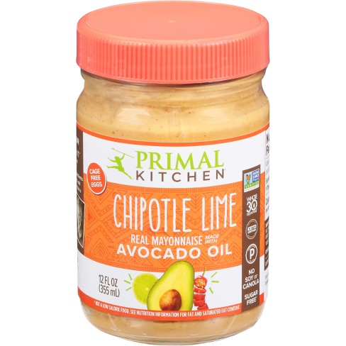 Buy Primal Kitchen Chipotle Lime Mayo - it's pescatarian, gluten free,  vegetarian & organic
