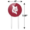 Bates College Primary Logo Acrylic Cake Topper Party Decoration for Wedding Anniversary Birthday Graduation - 2 of 4