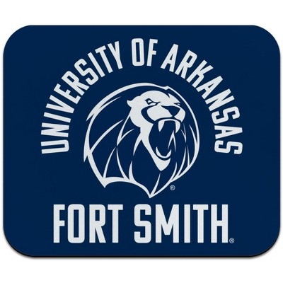 University of Arkansas - Fort Smith Vikings Logo Low Profile Thin Mouse Pad