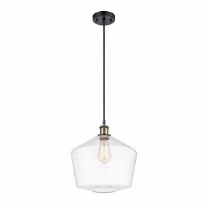 Cindyrella - 1 Light Cord Hung Mini Pendant In Industrial Style-13.5 Inches Tall and 12 Inches Wide - 1 of 1
