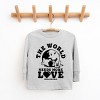 The Juniper Shop SmileyWorld The World Needs More Love Youth Long Sleeve Tee - 2 of 4