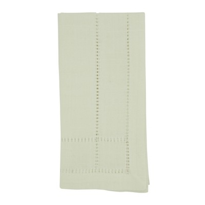 Saro Lifestyle Table Napkins With Double Hemstitch Design (set Of 4 ...