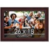 PosterPalooza | Linear Brown Picture Frame - UV Acrylic, Backing Board, Hanging Hardware Included - 2 of 4