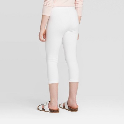 white capri leggings target