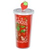 Strawberry Shortcake Life is Delicious Insulated Tumbler 20 oz Travel Cup Multicolored - 3 of 4