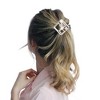 Unique Bargains Halloween Christmas Women's Hollow Square Ponytail Buckle Hair Clip 1 Pc - 3 of 4