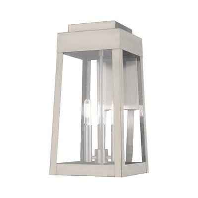 Livex Lighting Oslo 3 - Light Wall Light in  Brushed Nickel