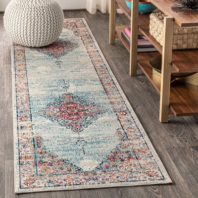 Cadiz Vintage Medallion Area Rug - JONATHAN Y