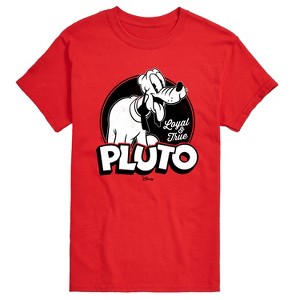 Men's - Disney - Vintage Pluto Short Sleeve Graphic T-Shirt - 1 of 4