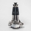 Joseph Joseph 6pc Stainless Steel 100 Collection Rotating Kitchen Utensil Set: Cooking Utensils & Spatula Set, Dishwasher-Safe - 2 of 4