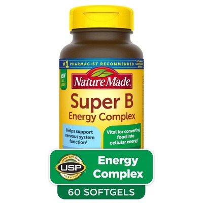 Nature Made Super B Energy Complex Softgels - 60ct