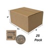 UOFFICE 25 Pack of Corrugated Boxes 12" x 9" x 6" - Shipping Boxes - 4 of 4