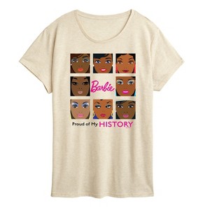 Women's - Barbie - Proud Of My History Short Sleeve Graphic T-Shirt - 1 of 3