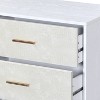47" Myles Dresser White, Champagne and Gold Finish - Acme Furniture - 3 of 4