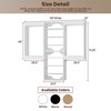 APRILSOUL  Wood Modular Closet System Unit-Customizable Wall Mounted Walk-In Closets for Bedroom or Walk-in Closet - 2 of 4