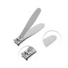 Unique Bargains Square Texture Nail Clippers Toenail Clippers 1 Pc - 3 of 4