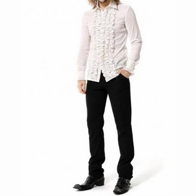 Men's Disco Tuxedo Shirt - Pentagramme