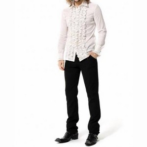 Men's Disco Tuxedo Shirt - Pentagramme - 1 of 4