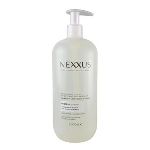 Nexxus Clean & Pure Hair Detoxifying Purifying Shampoo - 33.8 oz - The Gentle Detox for Your Hair’s Ultimate Reset - 1 of 4