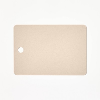 9"x13" Heathered Poly Essentials Cutting Board Natural - Figmint™: Reversible, Dishwasher-Safe