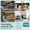 SereneLife 30L Portable 3-in-1 Air Cooler Fan & Humidifier with WiFi Control – SLACSW538 – White & Gray - 3 of 4