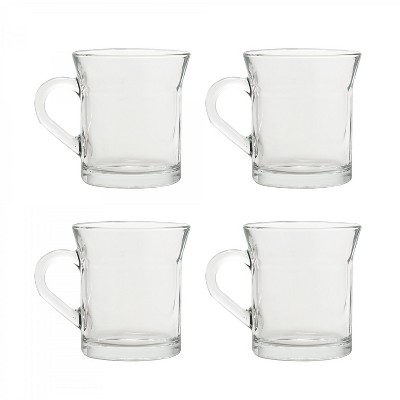 glass cappuccino mugs