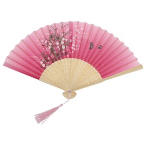 Unique Bargains Halloween Christmas Halloween Christmas Ancient Style Folding Fan 1 Pc - 1 of 4