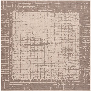 Sisal Performance SPF102 Power Loomed UV Resistant,Stain Resistant, Non-Shedding Indoor/Outdoor Rugs - Safavieh - 1 of 4