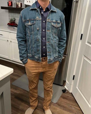 Target goodfellow denim jacket sale