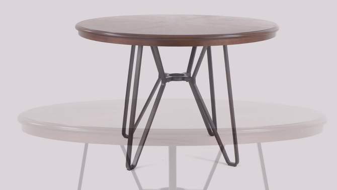 30.5&#34; Centiar Round Dining Room Counter Table Brown - Signature Design by Ashley, 2 of 5, play video
