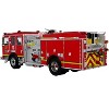 KME Predator Fire Engine #16 "Los Angeles County Fire Dept" Red "5 Alarm" Series Ltd Ed 1/64 Diecast Model by Iconic Replicas - 3 of 4