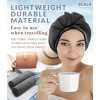 Scala Microfiber Hair Towel Wrap Twist for Women (2 Pack) - 3 of 4