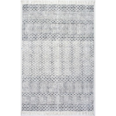 Nuloom Hand Made Ammie Indoor Area Rug, 3' x 5', Gray