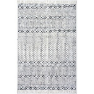 Nuloom Hand Made Ammie Indoor Area Rug, 3' x 5', Gray - 1 of 4