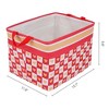 REGALWOVEN Cotton Collapsible Sturdy Handle Lightweight Open Storage Bins 1 Pcs - 4 of 4