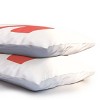Deny Designs King April Lane Art Block Red Monogram M Microfiber Printed Pillow Sham - 3 of 3