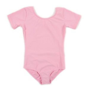 Leveret Girls Short Sleeve Leotard - 1 of 3