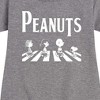 Girls' - Peanuts - Peanuts Crossing Road Graphic Short Sleeve Fleece Dress - 2 of 4