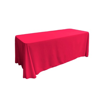 Slickblue Polyester Poplin Rectangular Tablecloth 41 Colors and 2 Sizes