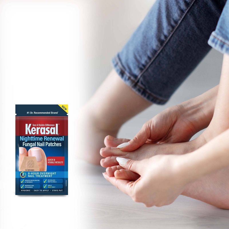 Kerasal Nighttime Fungal Nail Patches - 14ct, 5 of 6
